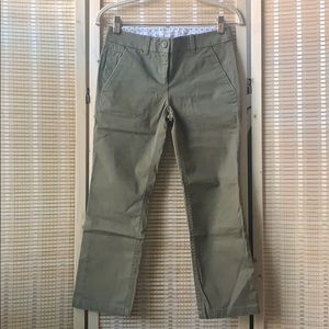Loft petite cropped chinos size 00P